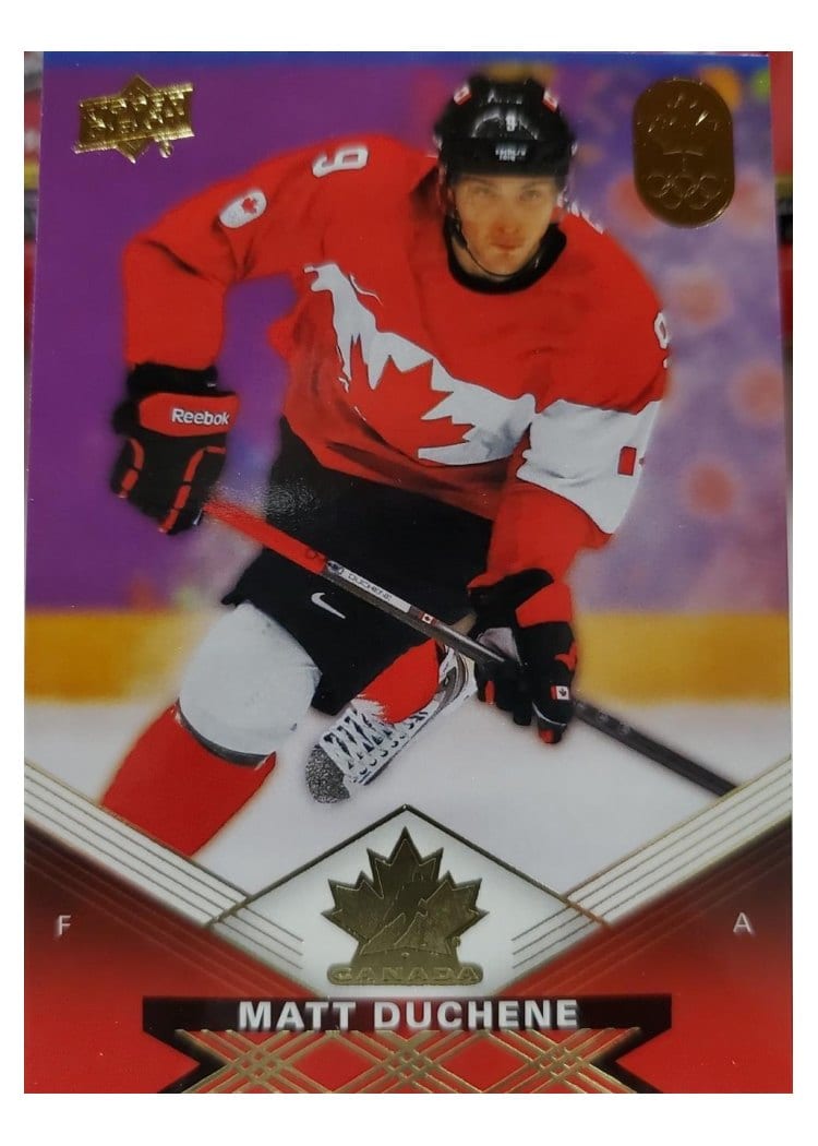 2025-26 Tim Hortons Team Canada Olympic Hockey Base Set Matt Duchene #72 card