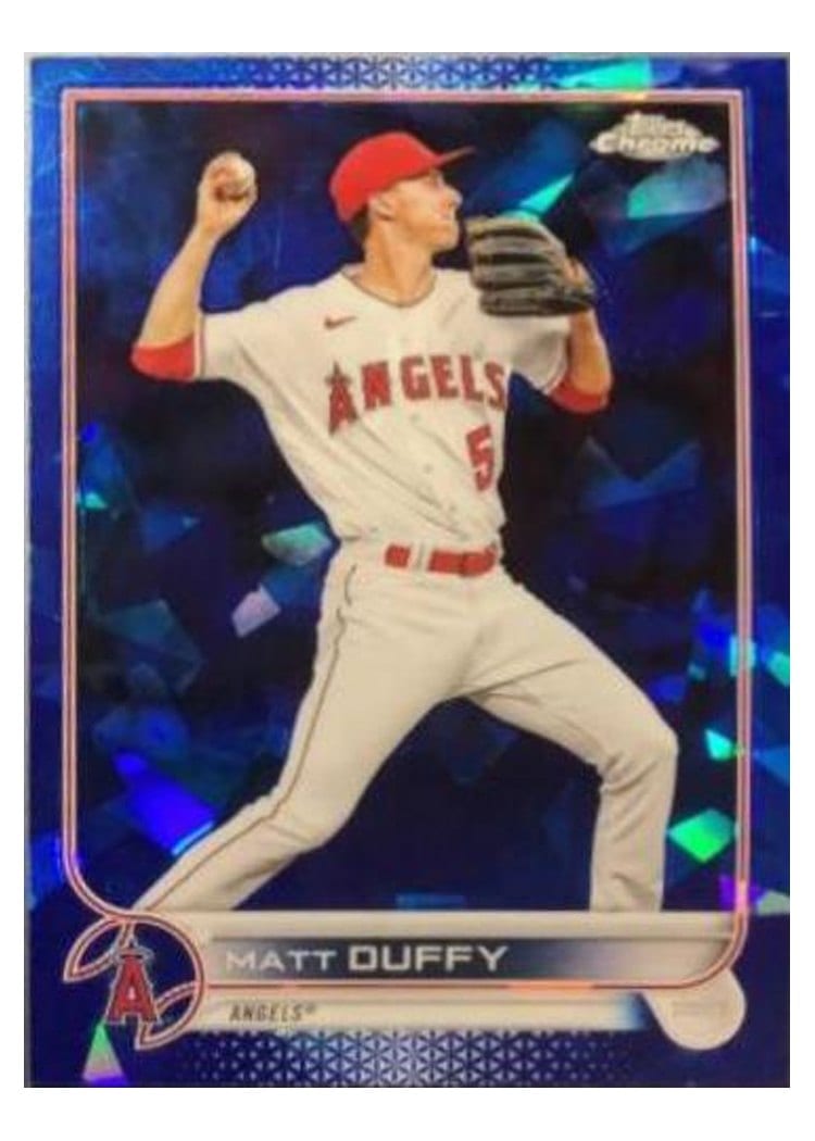2022 Topps Chrome Update Sapphire Edition Base Set Matt Duffy #US111 card