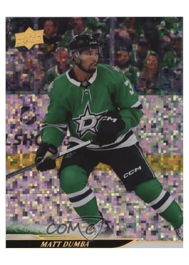 2024-25 Upper Deck Base Set Matt Dumba Speckled Rainbow #542 card