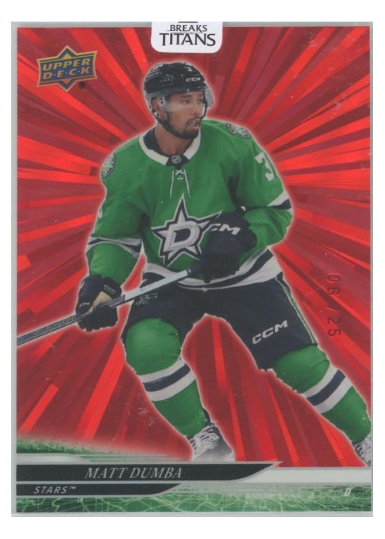 2024-25 Upper Deck Base Set Matt Dumba #542 card