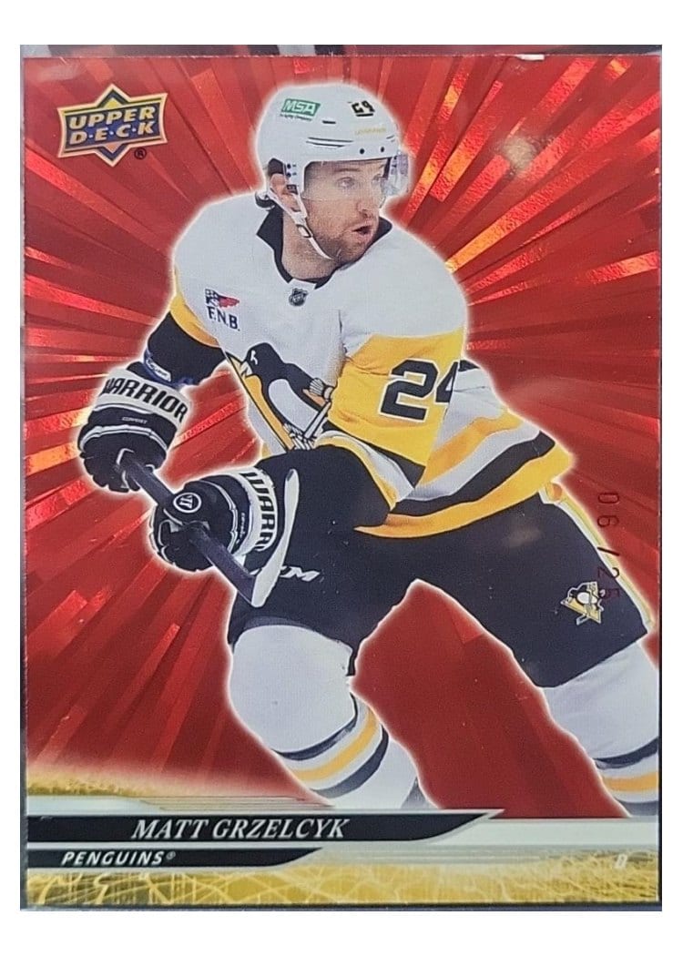 2024-25 Upper Deck Base Set Matt Grzelcyk #599 card
