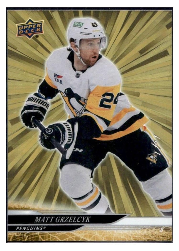 2024-25 Upper Deck Base Set Matt Grzelcyk #599 card