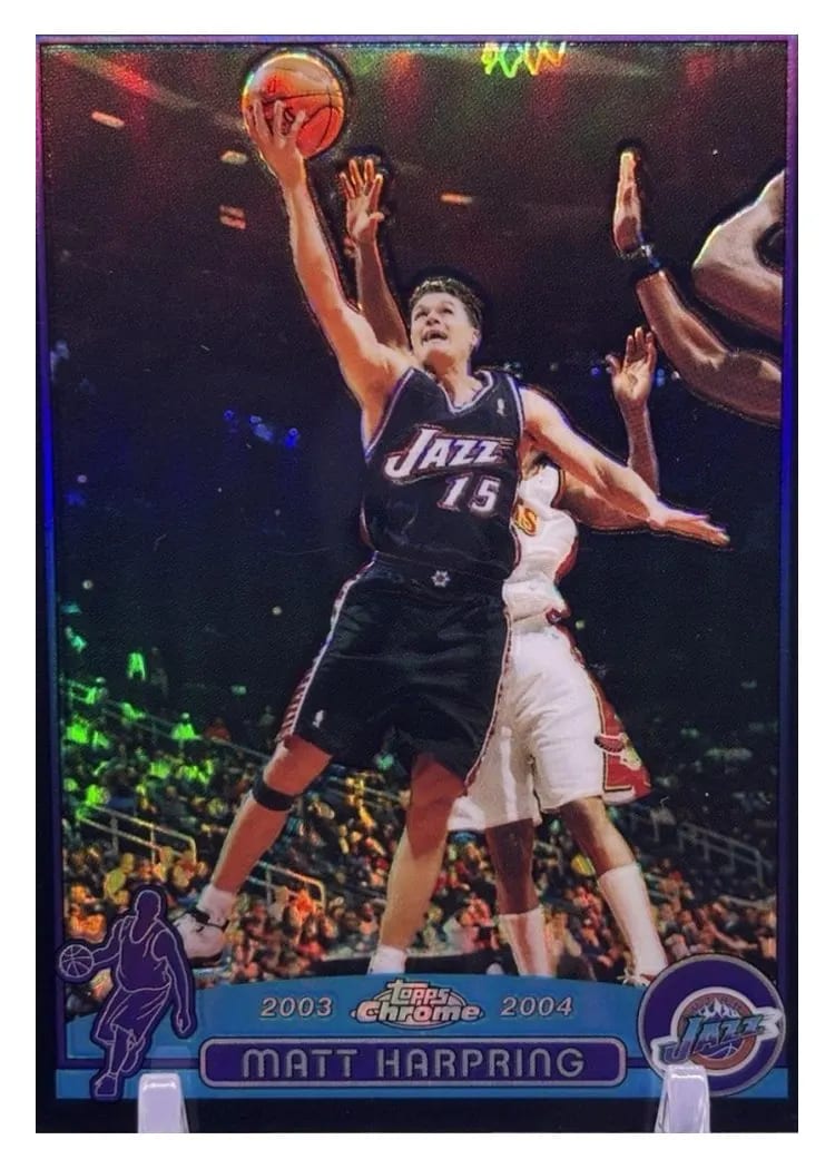 2003 Topps Chrome Matt Harpring #88 card