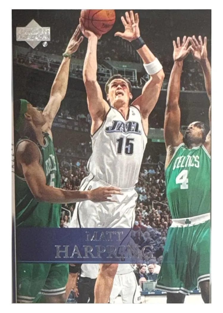 2007 Upper Deck Matt Harpring #81 card
