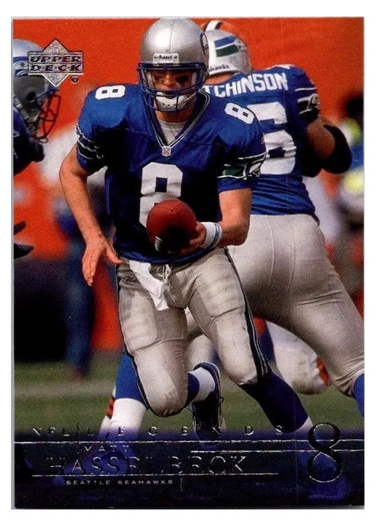 2001 Upper Deck Legends Matt Hasselbeck #79 card