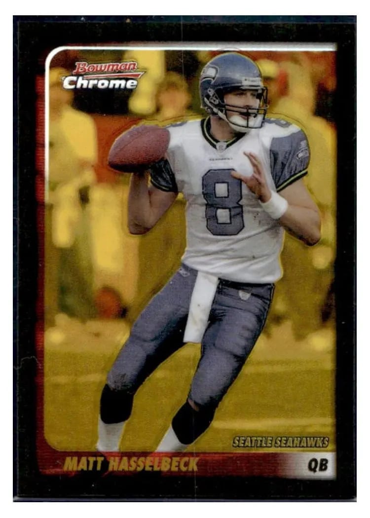 2003 Bowman Chrome Matt Hasselbeck #9 card