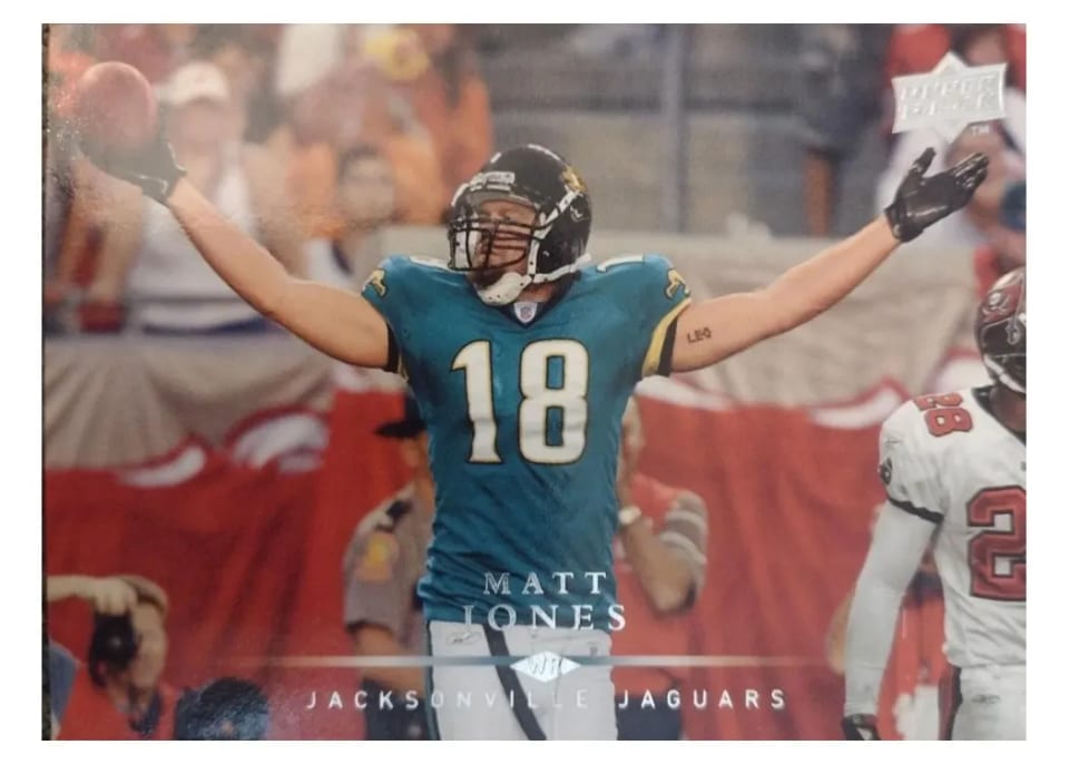 2008 Upper Deck Matt Jones #84 card