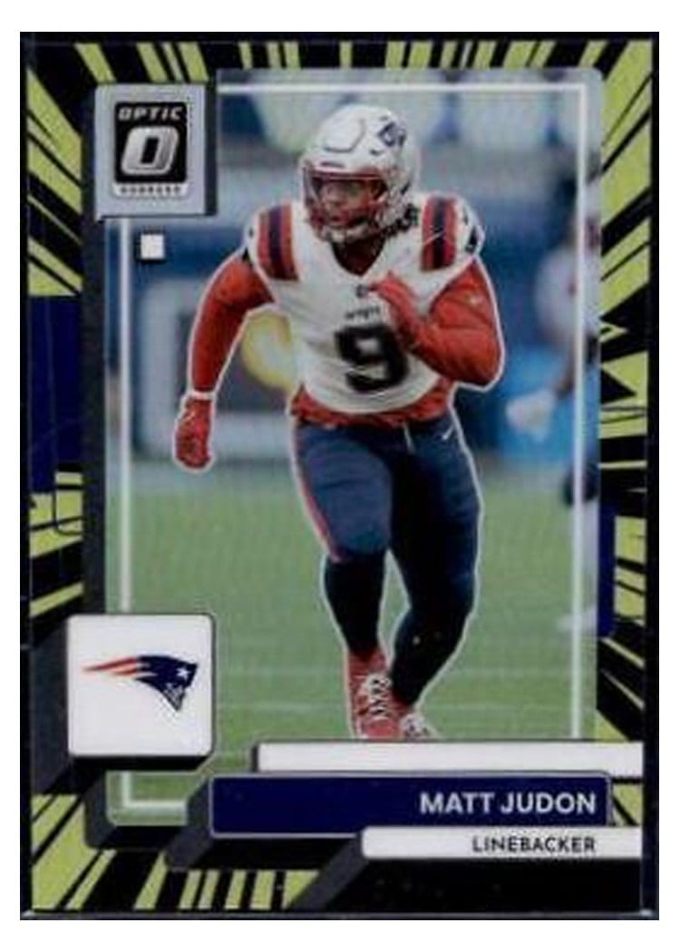 2022 Donruss Optic Base Set Matt Judon #137 card