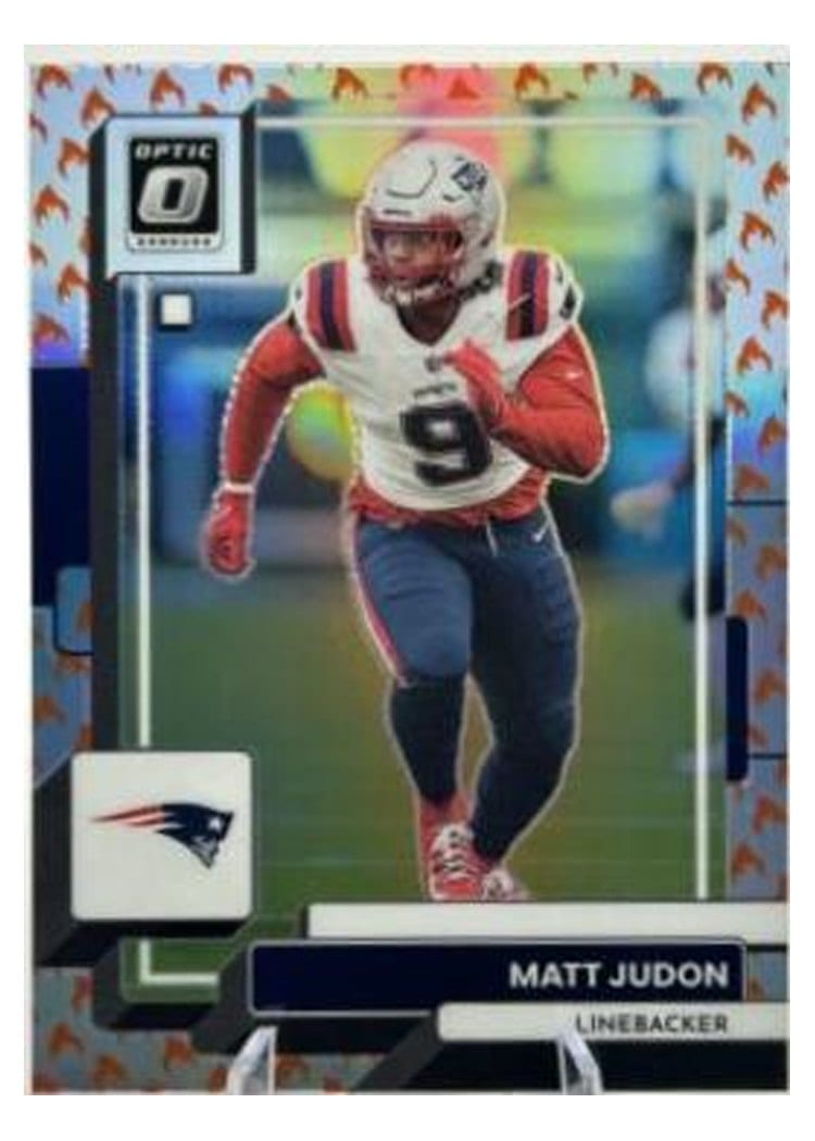 2022 Donruss Optic Base Set Matt Judon #137 card