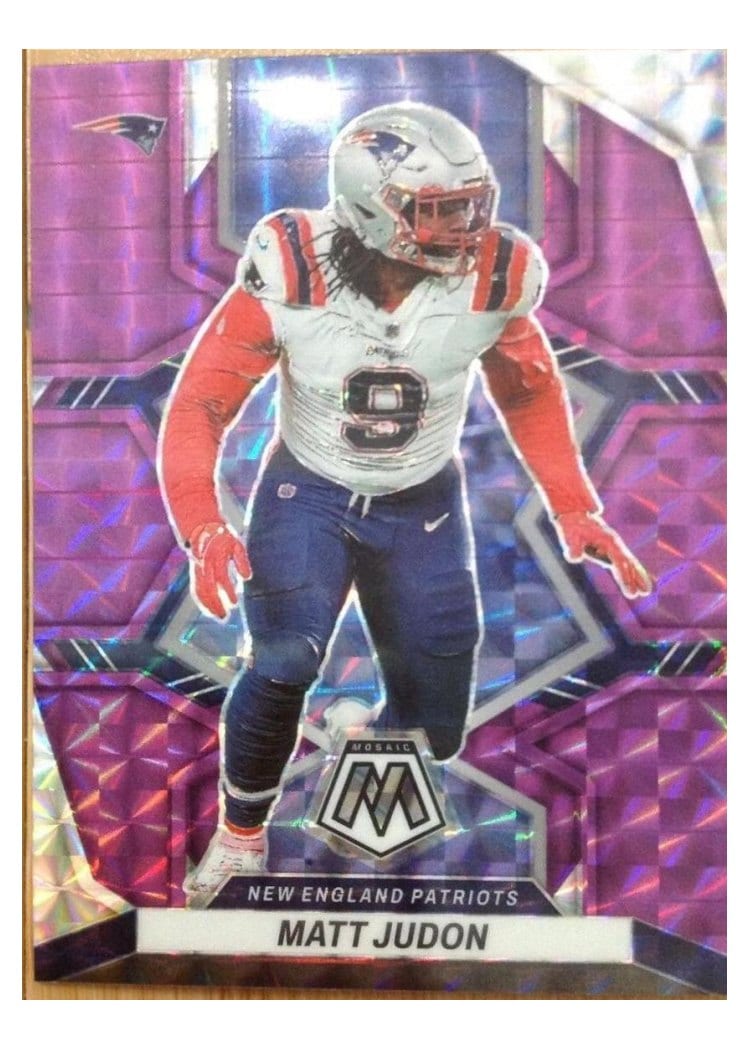 2022 Panini Mosaic Base Set Matt Judon #137 card