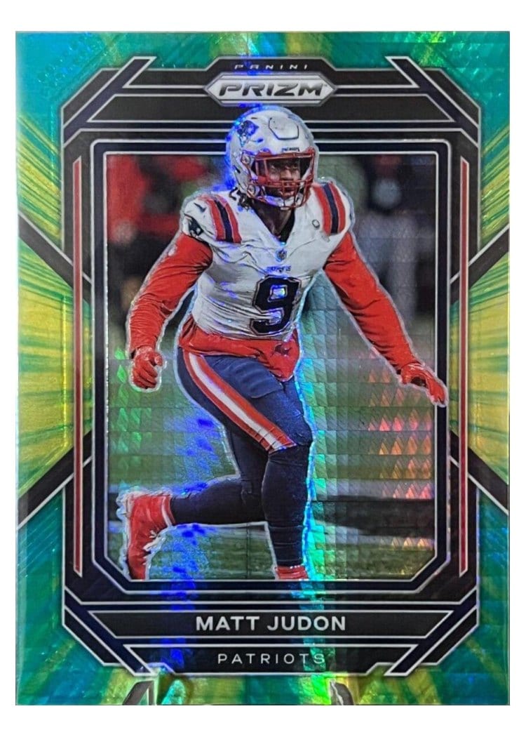2022 Panini Prizm Base Set Matt Judon #203 card
