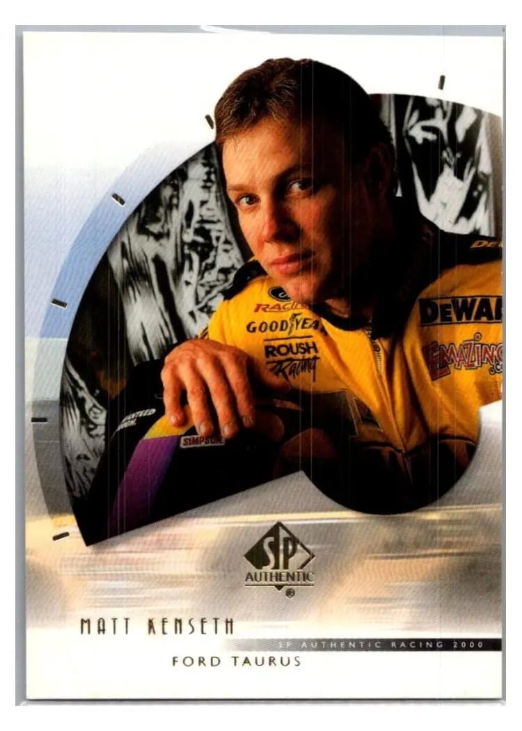 2000 SP Authentic Matt Kenseth #21 card