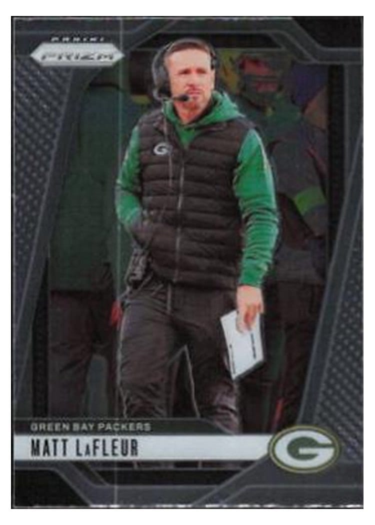 2024 Panini Prizm Base Set Matt LaFleur #108 card