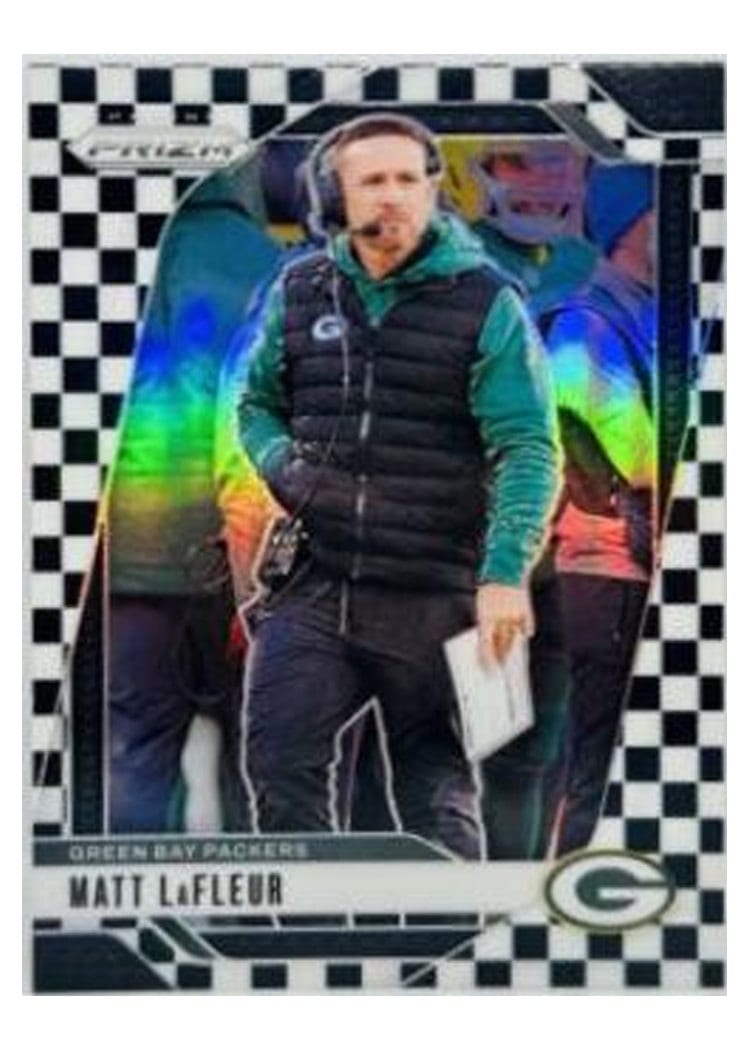 2024 Panini Prizm Base Set Matt LaFleur #108 card