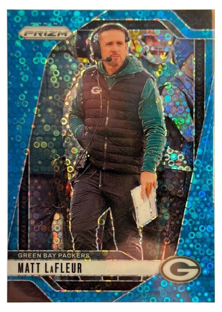 2024 Panini Prizm Base Set Matt LaFleur #108 card