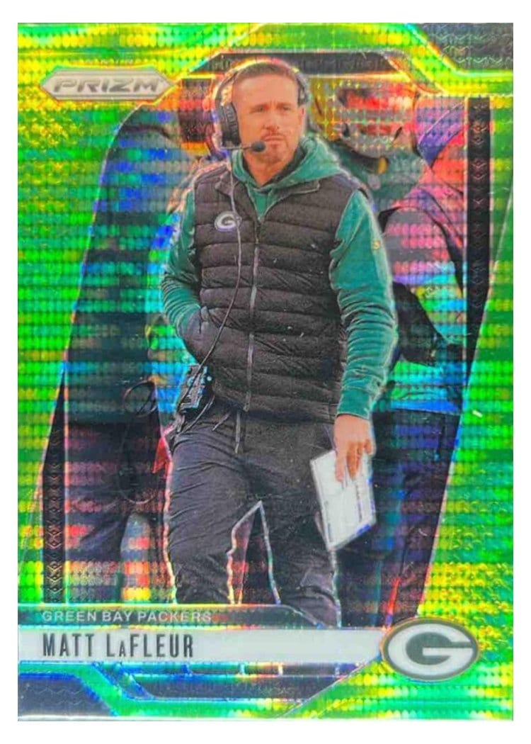 2024 Panini Prizm Base Set Matt LaFleur #108 card