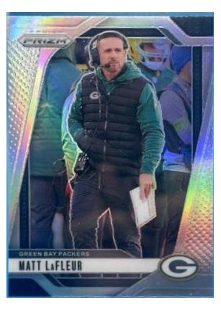 2024 Panini Prizm Base Set Matt LaFleur #108 card