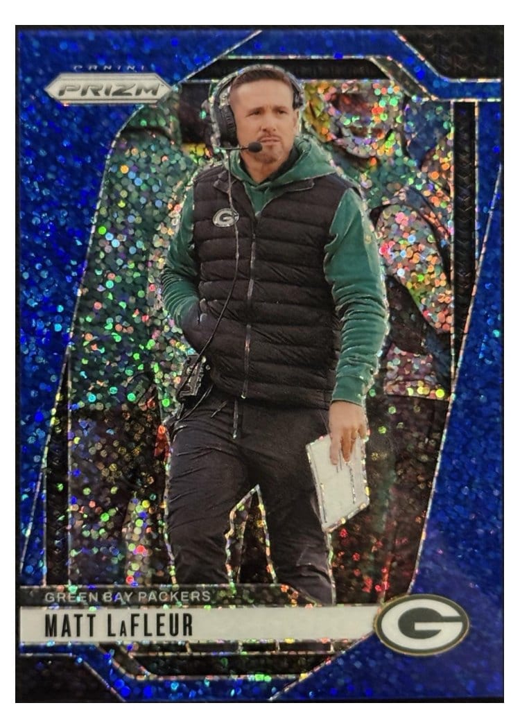 2024 Panini Prizm Base Set Matt LaFleur #108 card