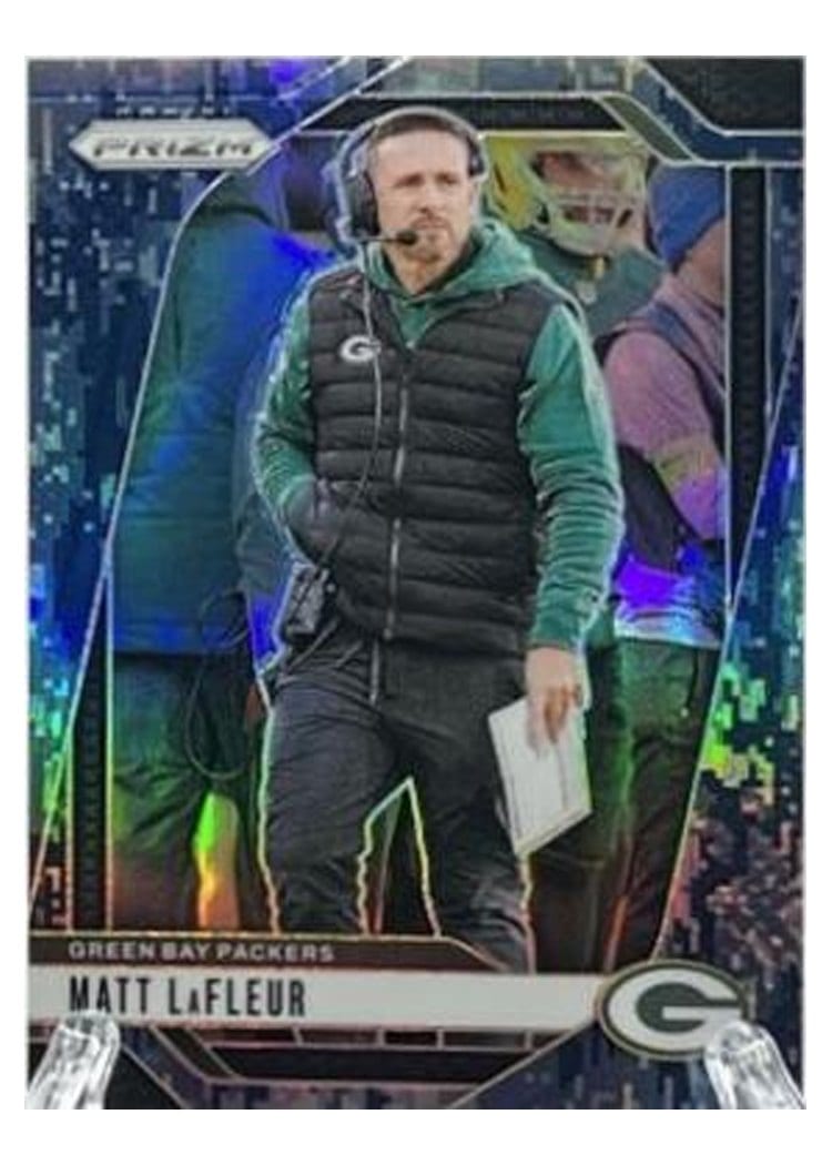2024 Panini Prizm Base Set Matt LaFleur #108 card
