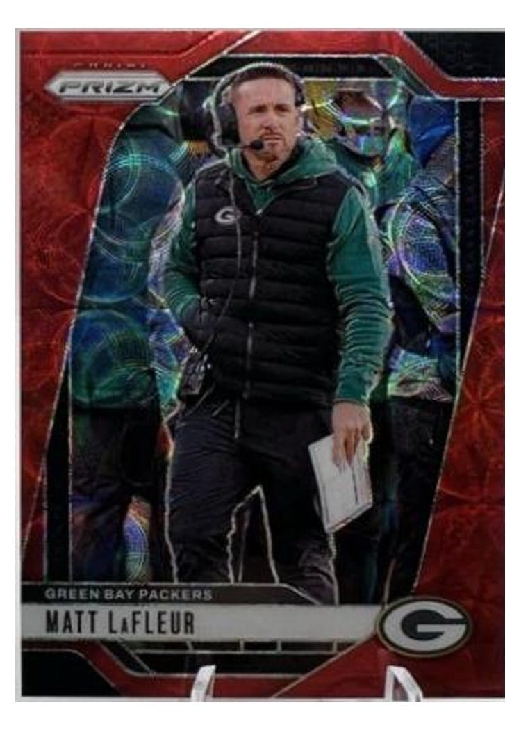 2024 Panini Prizm Base Set Matt LaFleur #108 card