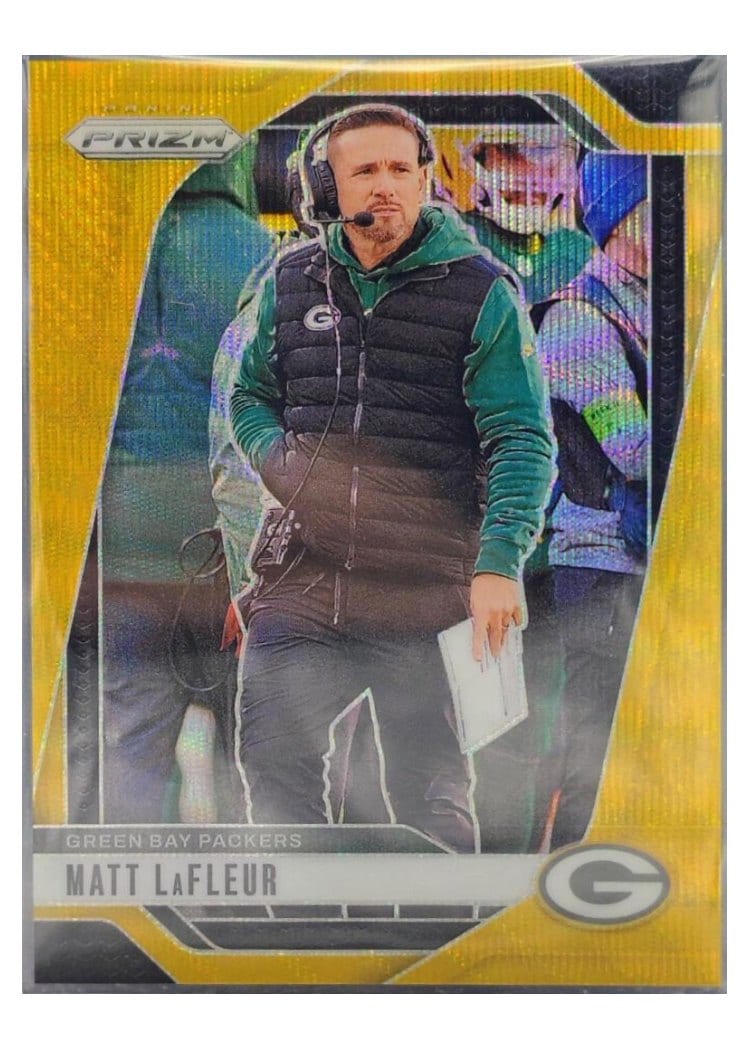 2024 Panini Prizm Base Set Matt LaFleur #108 card