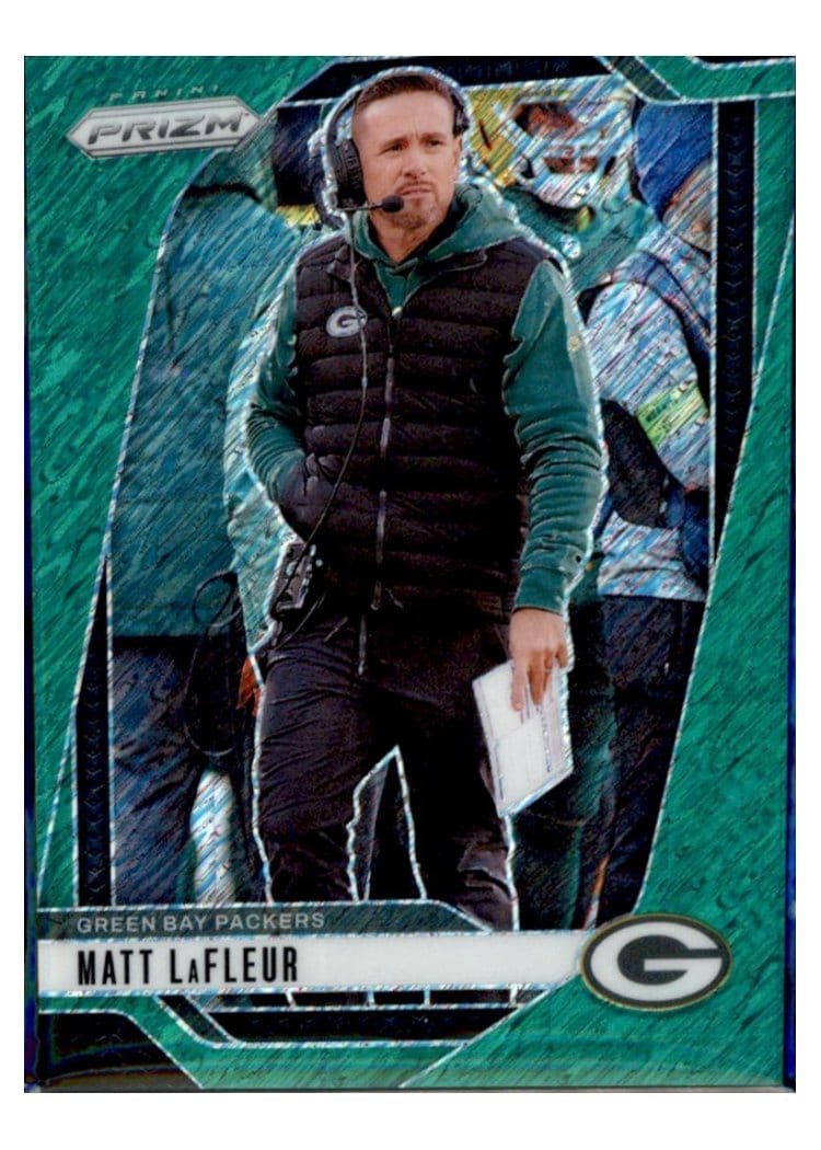 2024 Panini Prizm Base Set Matt LaFleur #108 card