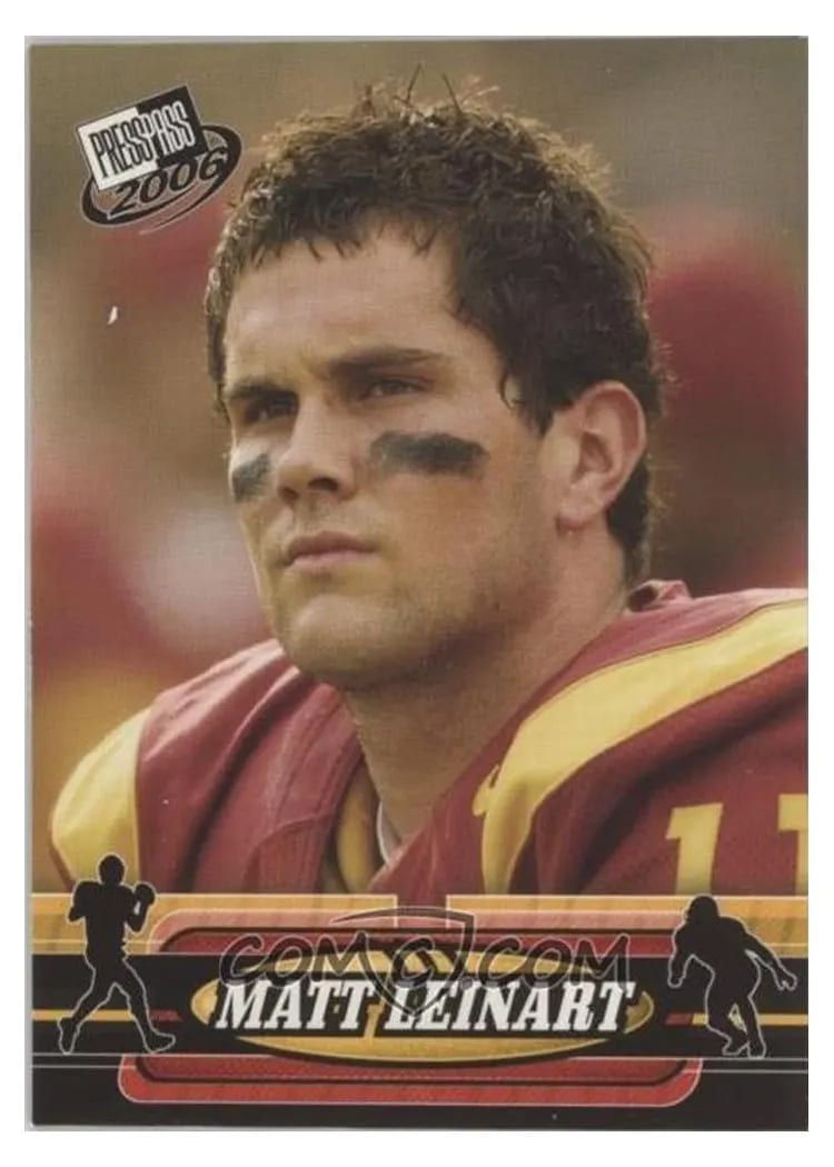 2006 Press Pass Walmart Exclusive Matt Leinart #4-A card