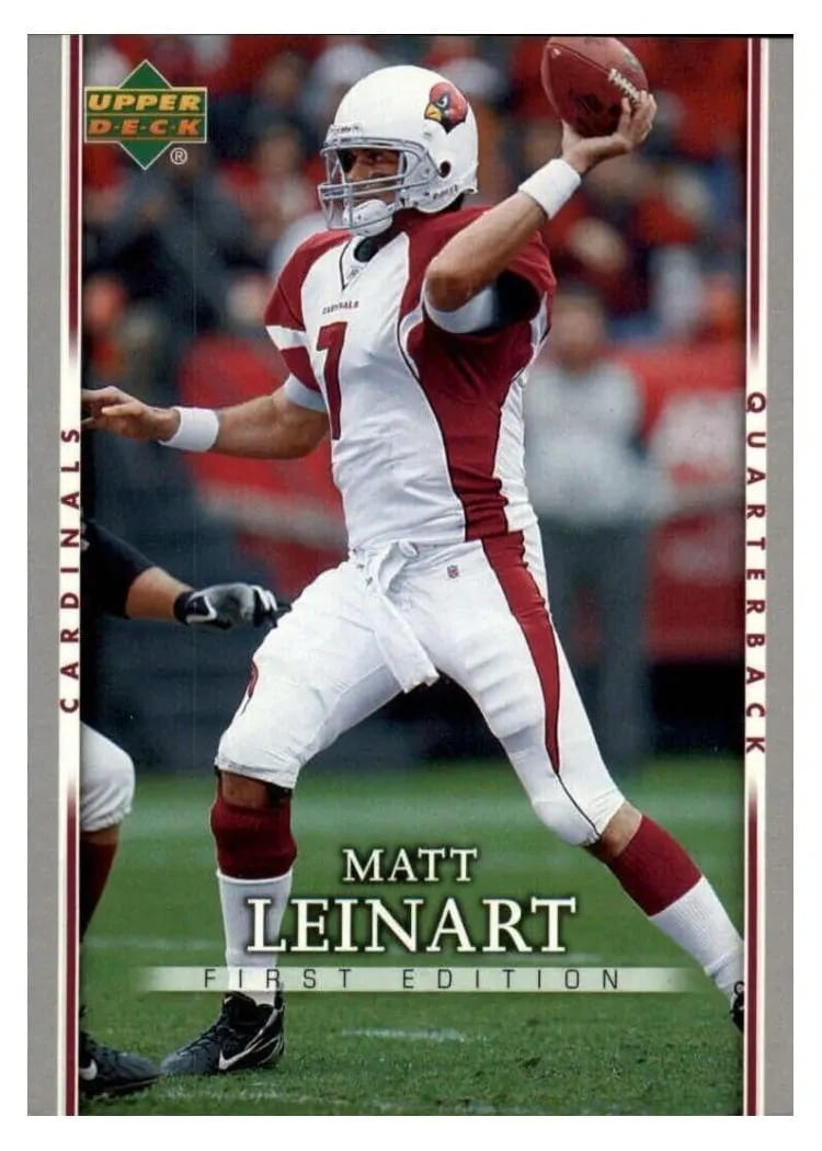 2007 Upper Deck First Edition Matt Leinart #1 card