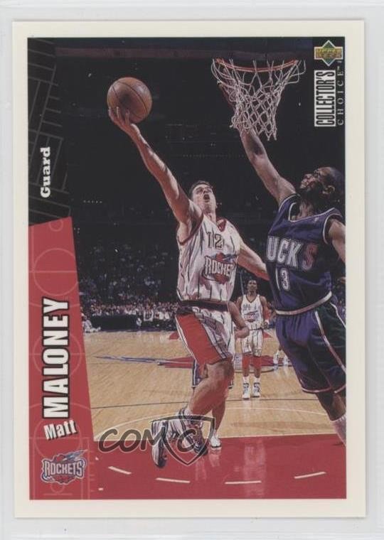 1996-97 Collector's Choice Base Set Matt Maloney #409 card