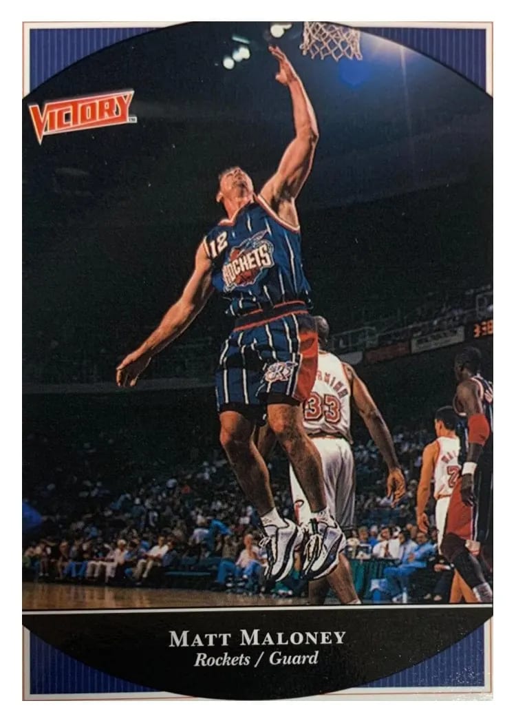 1999 Upper Deck Victory Matt Maloney #96 card