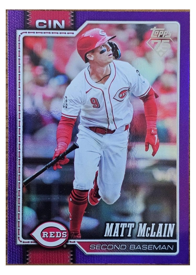2026 Topps Base Set Matt McLain #81 card