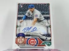 2023 Topps Holiday Autographs Matt Mervis #HAC-MME card