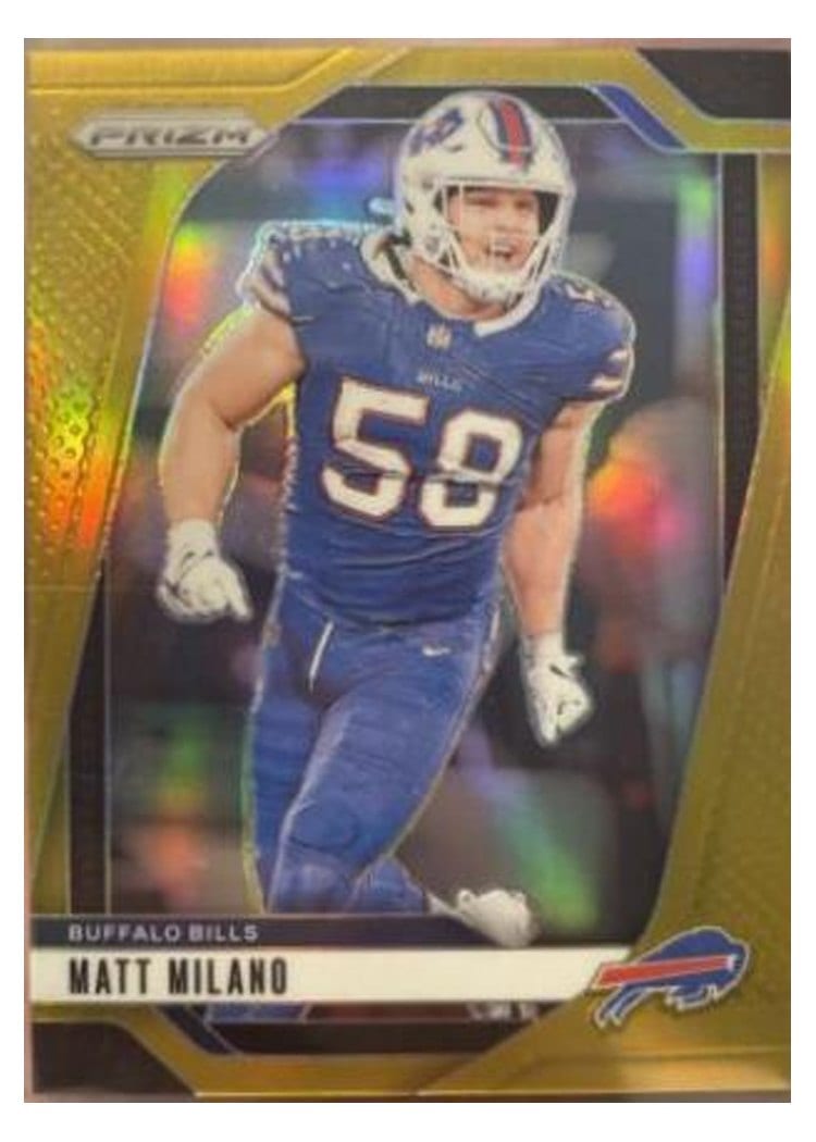 2024 Panini Prizm Base Set Matt Milano #33 card