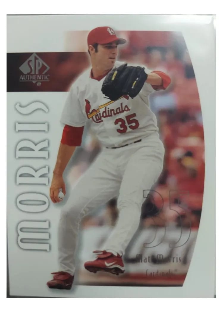 2002 SP Authentic Matt Morris #54 card