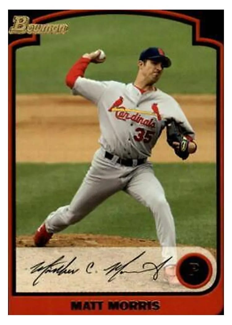 2003 Bowman Matt Morris #4 card