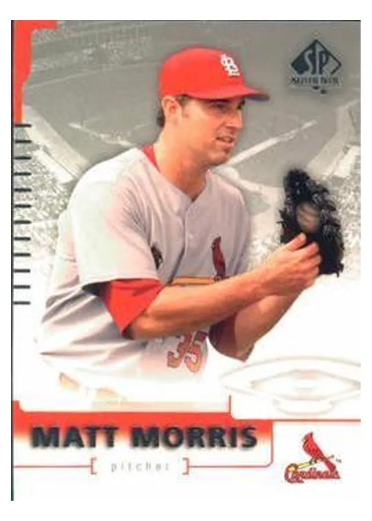 2004 SP Authentic Matt Morris #89 card
