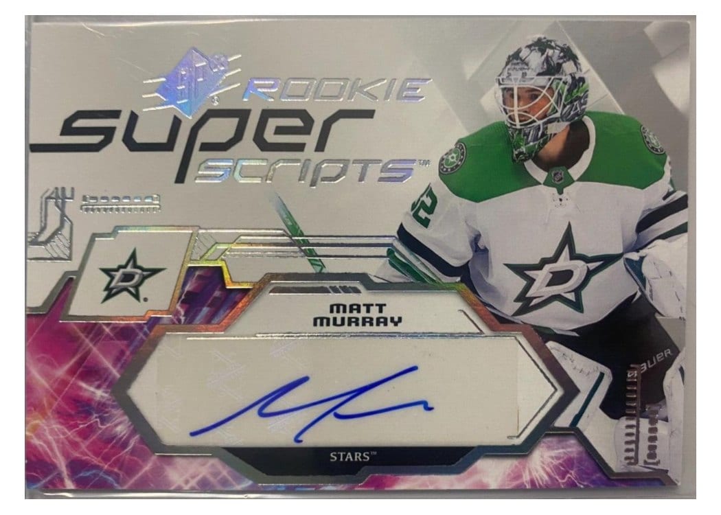 2023-24 SPx Rookie Superscripts Matt Murray #SSR-MM card