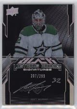 2023-24 SPx UD Black Lustrous Rookie Signatures Matt Murray #LRA-MM card