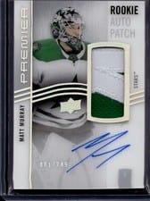 2023-24 Upper Deck Premier Acetate Rookie Autograph Patch Matt Murray #AR-MM card
