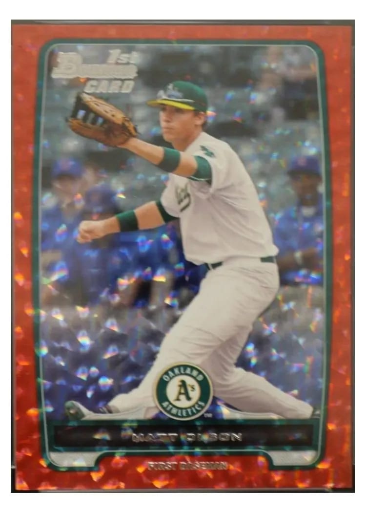 2012 Bowman Draft Picks & Prospects Matt Olson #20 card
