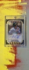 2022 Topps Tribute Iconic Perspectives Autographs Matt Olson #IPA-MO card