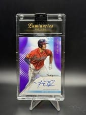 2024 Topps Luminaries Rule the Day Autographs Matt Olson #RD-MO card