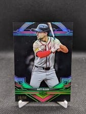 2024 Topps Triple Threads Base Set Matt Olson #124 card