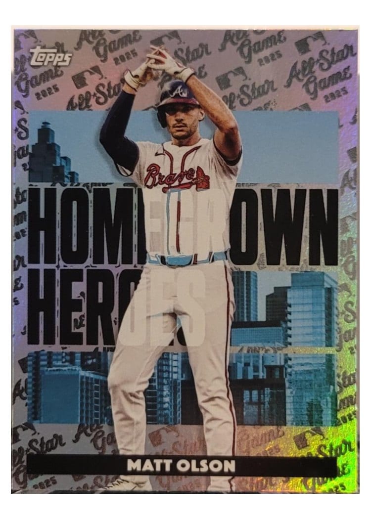 2025 Topps All Star Game Homegrown Heroes Matt Olson #HH-9 card