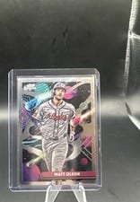 2025 Topps Cosmic Chrome Base Set Matt Olson #138 card