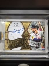 2025 Topps Five Star Preeminent Power Autographs Matt Olson #PEP-MO card