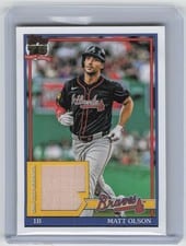 2026 Topps 1991 Topps Relics Matt Olson #91R-MO card