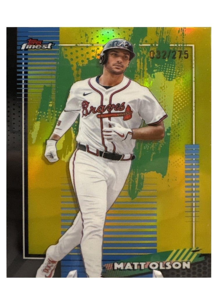 2026 Topps Finest Matt Olson #28 card