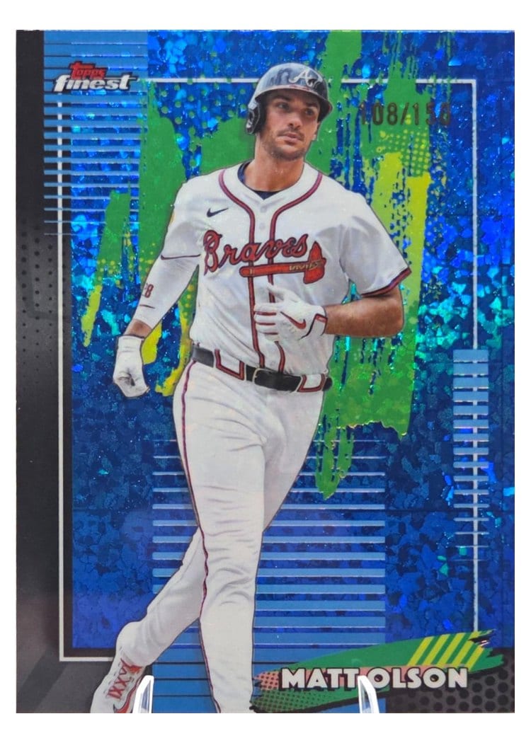 2026 Topps Finest Matt Olson #28 card