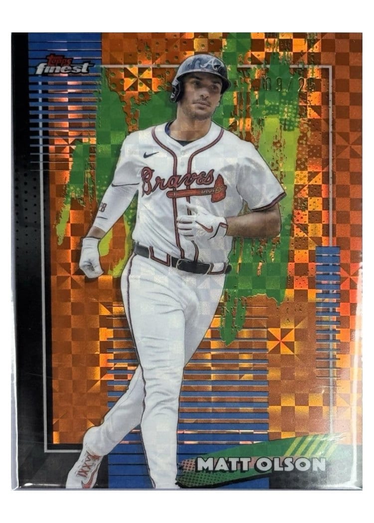 2026 Topps Finest Matt Olson #28 card